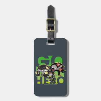 Ben Tennyson, Cannonbolt en Vier Armen - Go Hero Bagagelabel