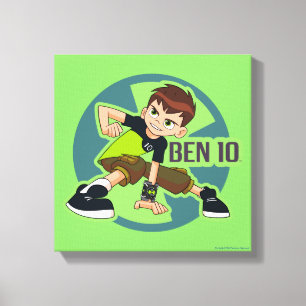 Ben Tennyson Omnitrix Graphic Canvas Afdruk