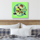 Ben Tennyson Omnitrix Graphic Canvas Afdruk (Insitu (Slaapkamer))