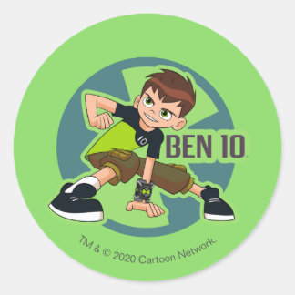 Ben Tennyson Omnitrix Graphic Ronde Sticker