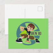 Ben Tennyson Omnitrix Graphic Uitnodiging Briefkaart (Voorkant / Achterkant)