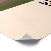 Ben Vorlich Munros d'Écosse Affiche de voyage (Coin)