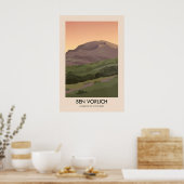 Ben Vorlich Munros d'Écosse Affiche de voyage (Cuisine)