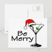 Ben Vrolijke Martini Feestdagenkaart (Voorkant / Achterkant)