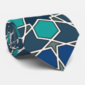 Ben Yusuf Madrasa Geometric Pattern 0-0-0-7 Stropdas (Opgerold)