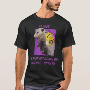 Benader of communiceer niet met mij t-shirt