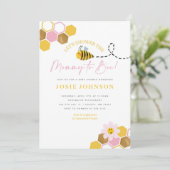 Benadering tot het Baby shower Kaart (Staand voorkant)