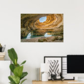Benagil Cave Poster (Thuiskantoor)