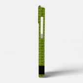  benaming Grass met waterdruppelpatroon Case-Mate iPhone Case (Achterkant / Links)