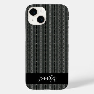 benaming Grijstaal naadloos patroon Case-Mate iPhone 14 Hoesje