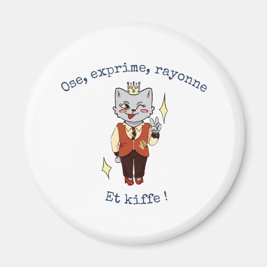 Benaming: "Ose, Exprime, Rayonne: Magneet (Voorkant)