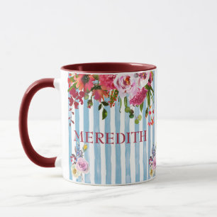 BENAMING WATERVERF ELEGANT FLORAL MOK