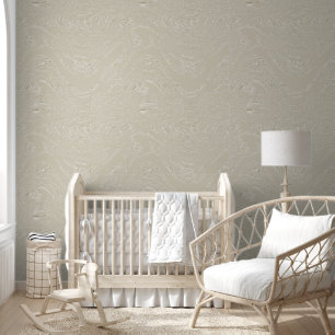 benauwd beige behang