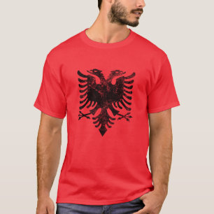  Benauwde Albanese Adelaar wapenschild T-shirt
