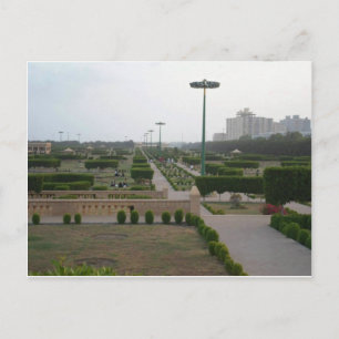 Benazir Park Schilderachtig landschapsprint Briefkaart