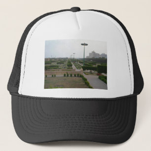 Benazir Park Schilderachtig landschapsprint Trucker Pet