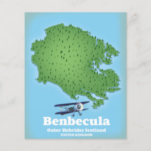 Benbecula Buiten-Hebriden Schotland Flyer