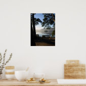 Bench bij Friar's Crag Poster (Keuken)