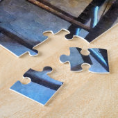 Bench in tandheelkundig laboratorium legpuzzel (Zijkant)