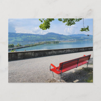 Bench on Late Briefkaart