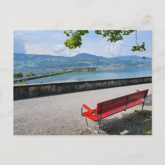 Bench on Late Briefkaart (Voorkant)