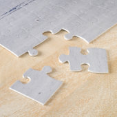 Bench on Snow Covered Hill Legpuzzel (Zijkant)