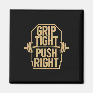 Bench Press oefening Bodybuilding Fitness Workout Magneet