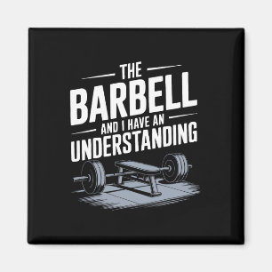 Bench Press oefening Bodybuilding Fitness Workout Magneet