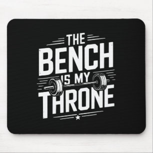 Bench Press oefening Bodybuilding Fitness Workout Muismat