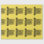 Bench Squat Deadlift fitness van 1000 lbs Cadeaupapier (Vlak)