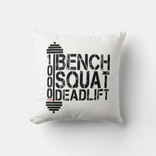 Bench Squat Deadlift fitness van 1000 lbs Kussen