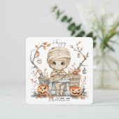 Benchbound Boo - Mummy in de Lantern Grove (Staand voorkant)