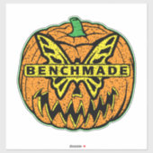Benchmade Knives Halloween Pumpkin Tactitical Sticker (Vel)