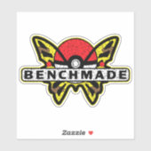 Benchmade nives Yellow Anime Butterfly Sticker (Vel)