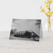 "Benchwarmer Bob's Restaurant" Verjaardag Kaart (Gele Bloem)