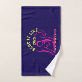  "Bend It Like 2025" Yoga Cat Bad Handdoek (Handdoek)