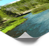 Bend Oregon Mountain Vintage Poster (Hoek)