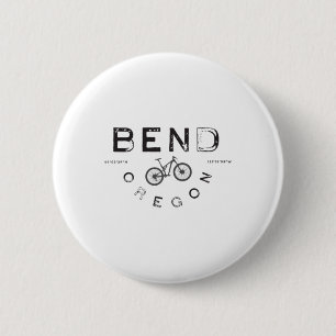 Bend Oregon Mountainbiken Ronde Button 5,7 Cm