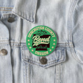 Bend, Oregon Ronde Button 7,6 Cm (In situ)