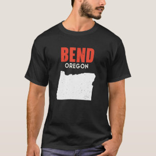 Bend Oregon USA State America Travel Oregonian T-shirt