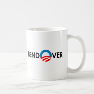 BEND OVER Bumpersticker Koffiemok