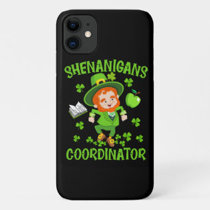 Bende Coördinator Grappige Leraar St Patrick's iPhone 11 Hoesje