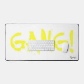Bende! geel bureaumat (Keyboard & Muis)