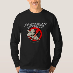 Bende geen HOODRATS TOEGESTAAN Bende GANGSTA OG R T-shirt