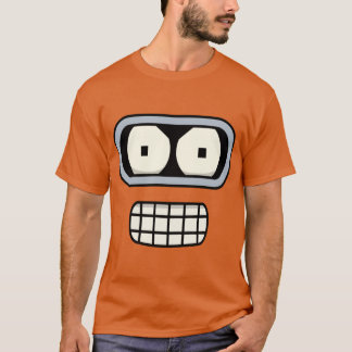 Benders Face retro meisje T-shirt