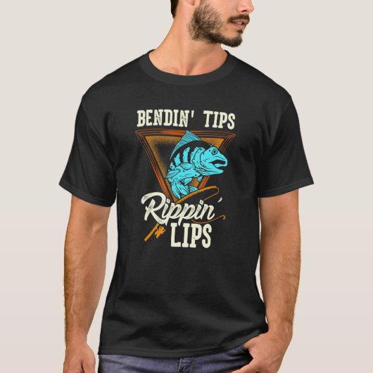 Bending Tips rippin lips T-shirt (Voorkant)