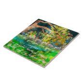 BENDING TREE TILE TEGELTJE (Zijkant)