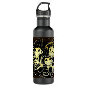 Bendy Boris en Alice Waterfles (Voorkant)