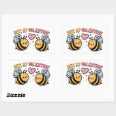 Bene Mijn Valentijn Rechthoekige Sticker (Vel)