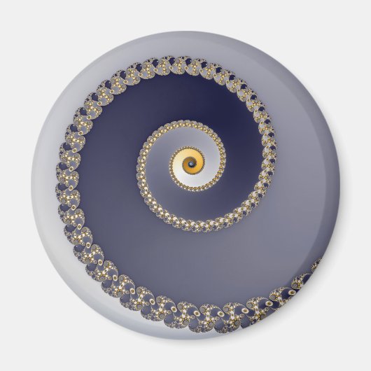 Beneden - Fractal Magnet Magneet (Voorkant)